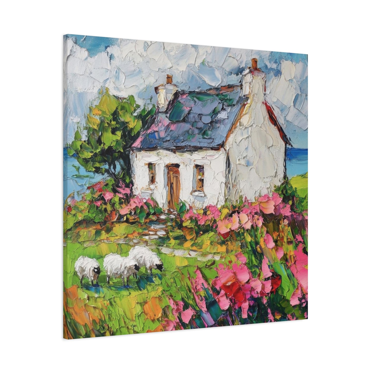 Irish Cottage Ireland Wall Art & Canvas Prints