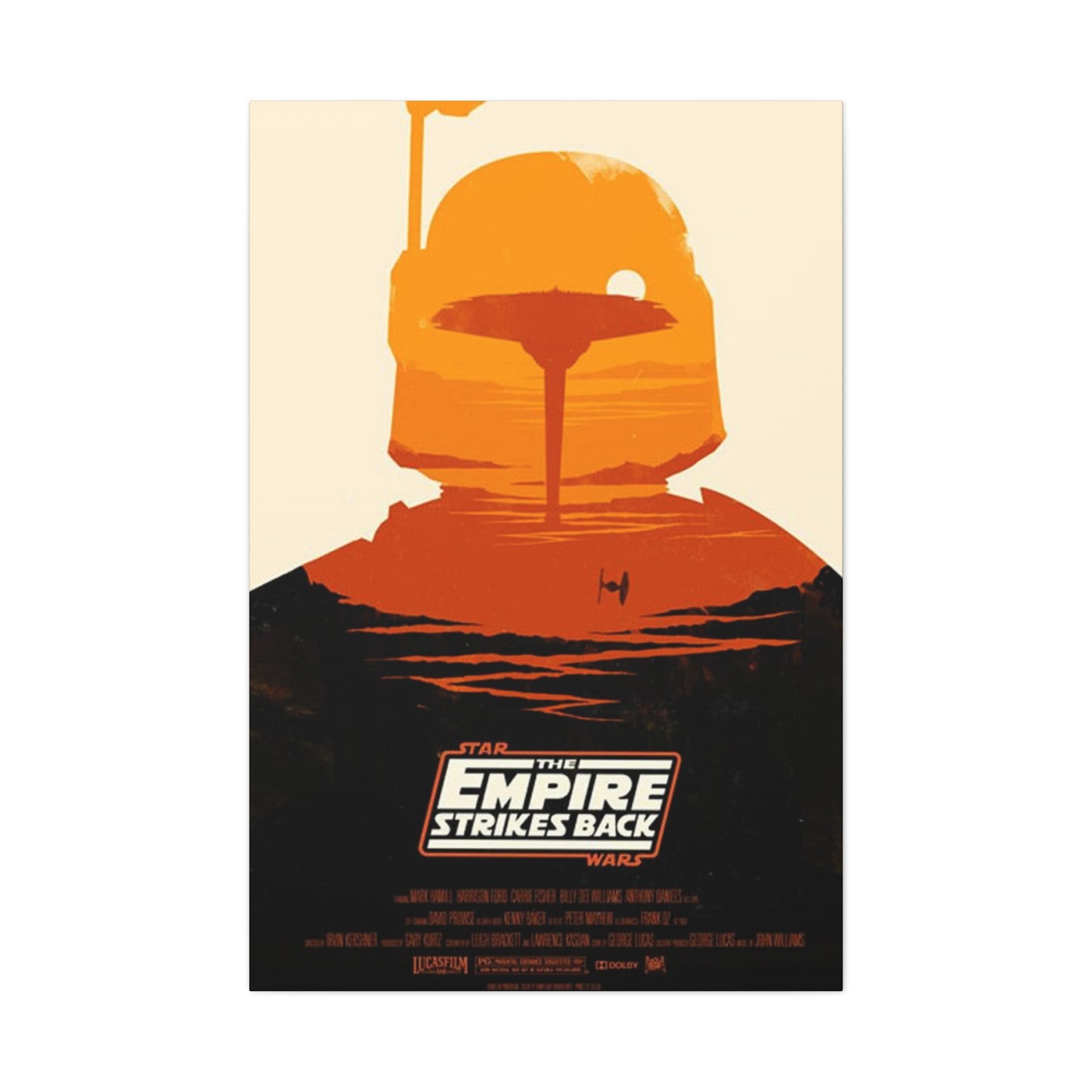 The Empire Strike Back Poster Wall Art & Canvas Prints