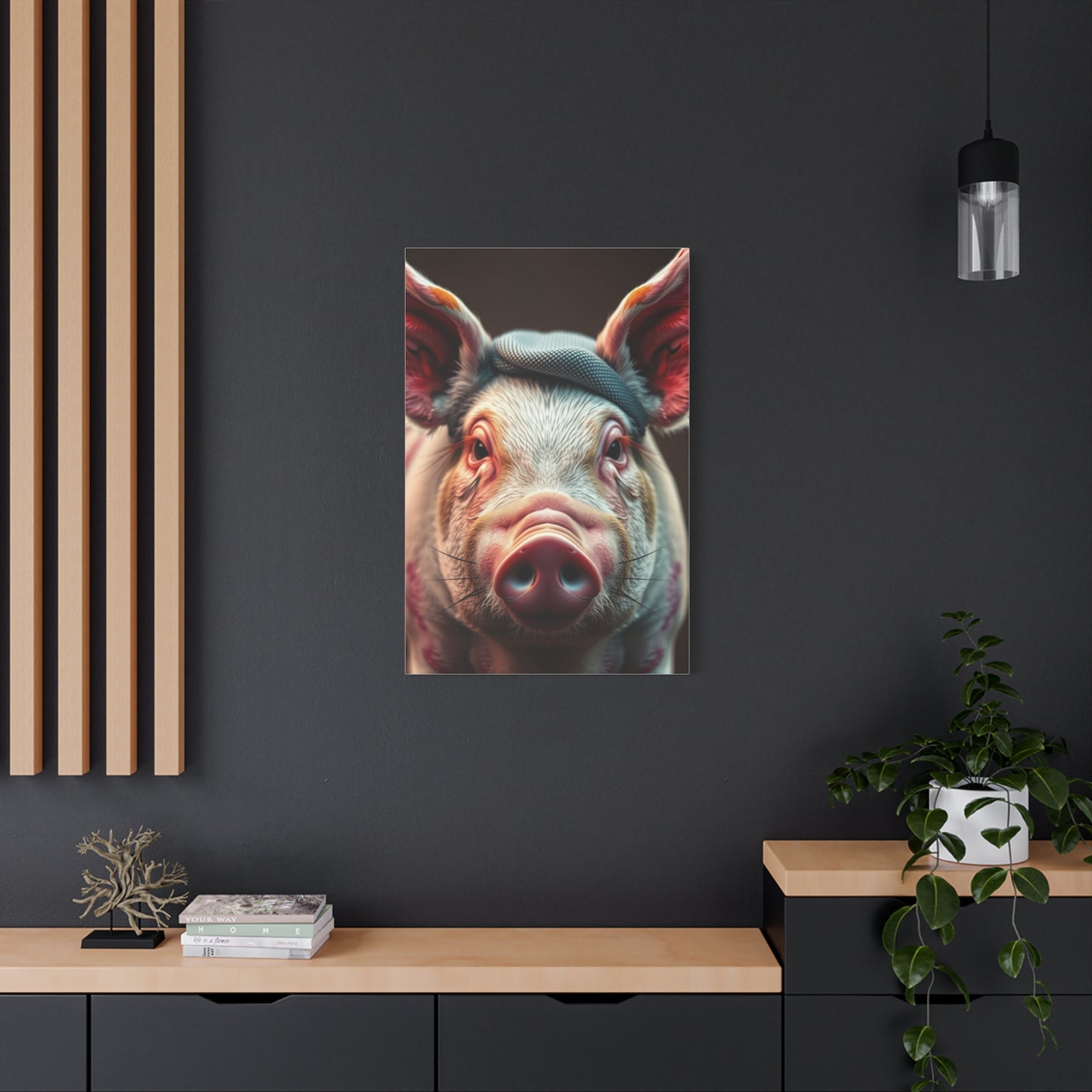 Elite Pig Art Vision Wall Art & Canvas Print