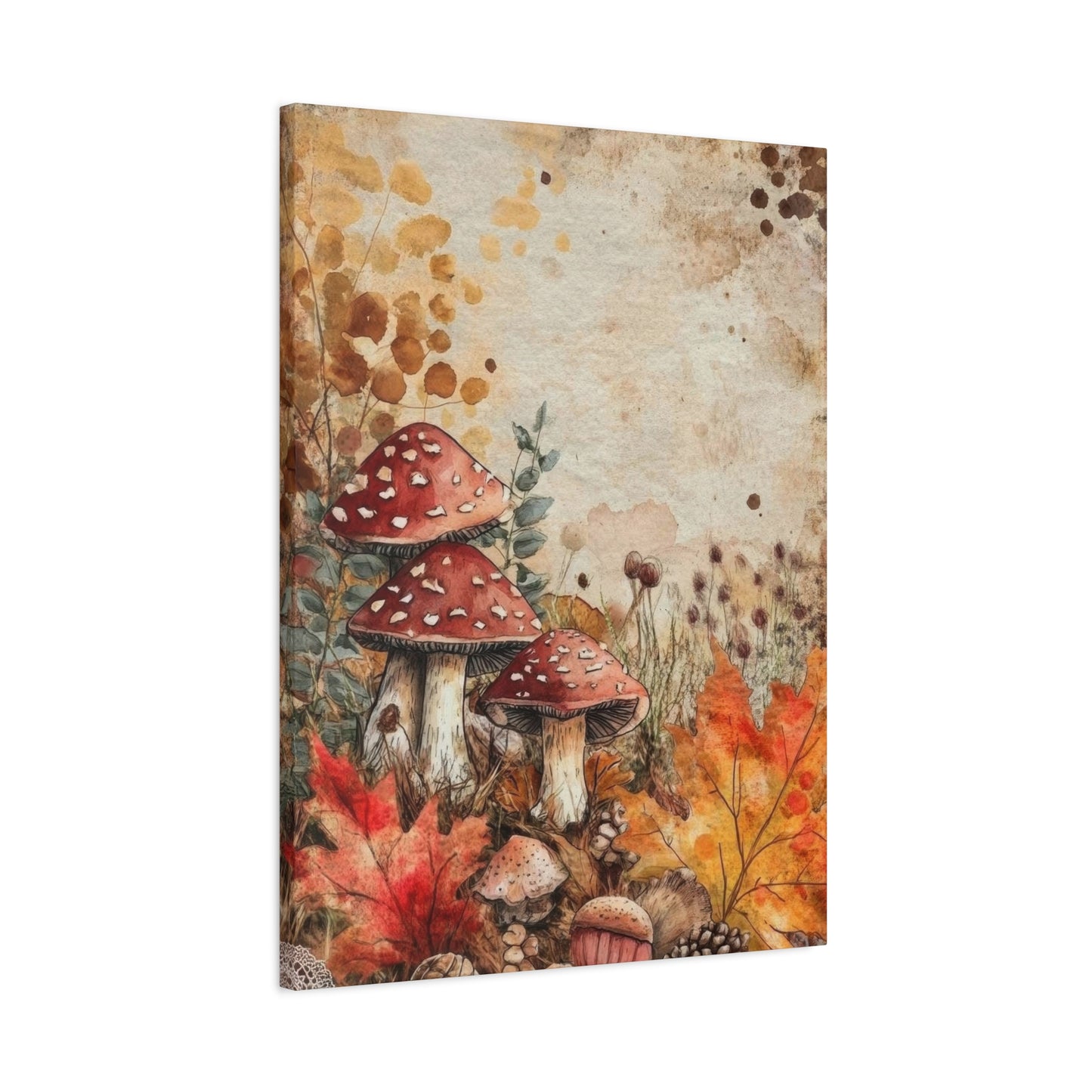 Mushroom Earthy Wall Art & Canvas Prints