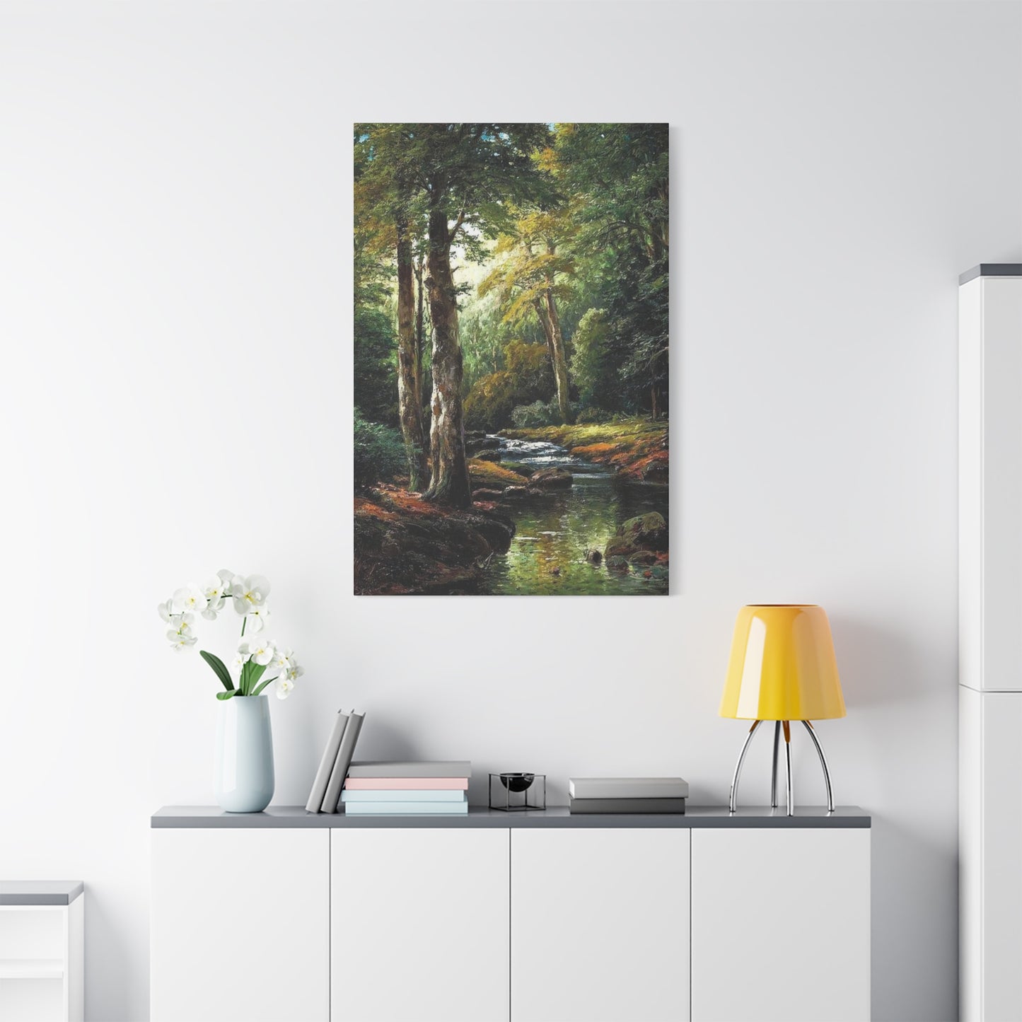 Stream Through Forest Wall Art & Canvas Prints