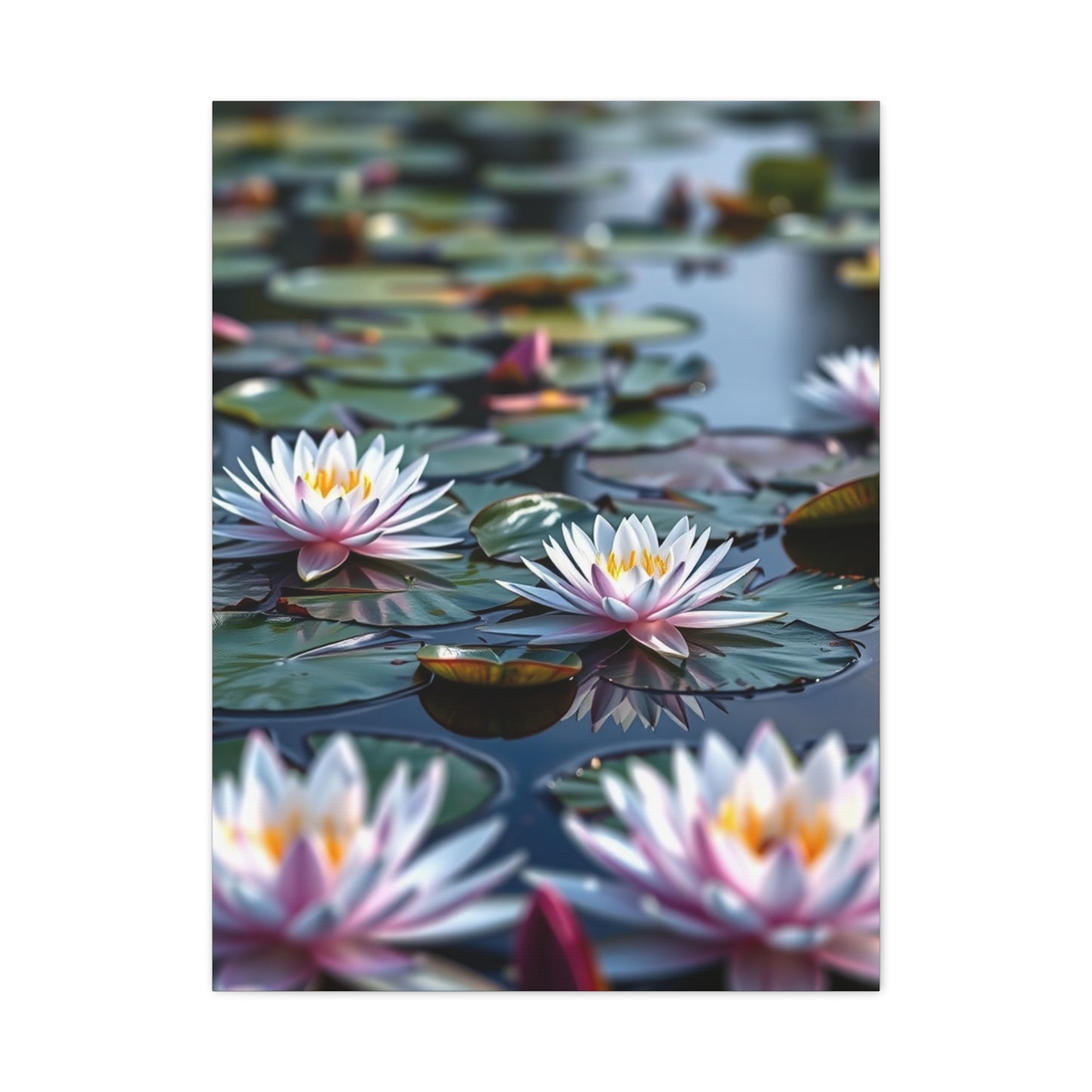 Elite Claude Monet Water Lilies Art Vision Wall Art & Canvas Print