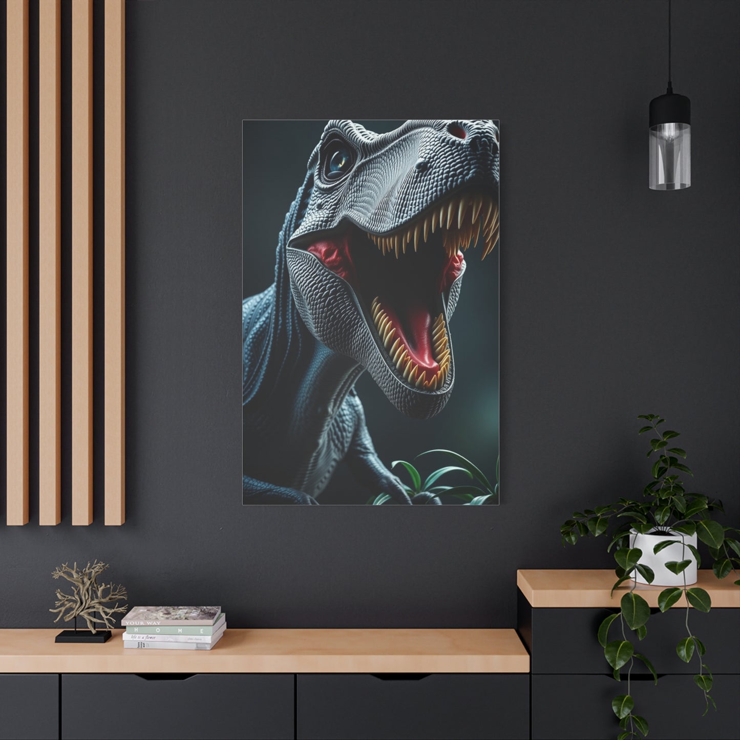 Masterpiece Jurassic Park Art Vision Wall Art & Canvas Print
