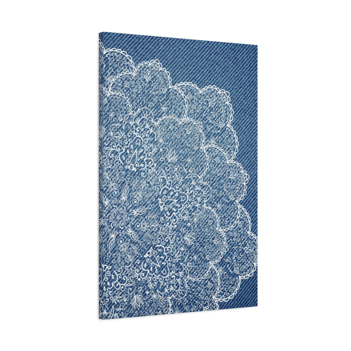 Denim Pattern Wall Art & Canvas Prints