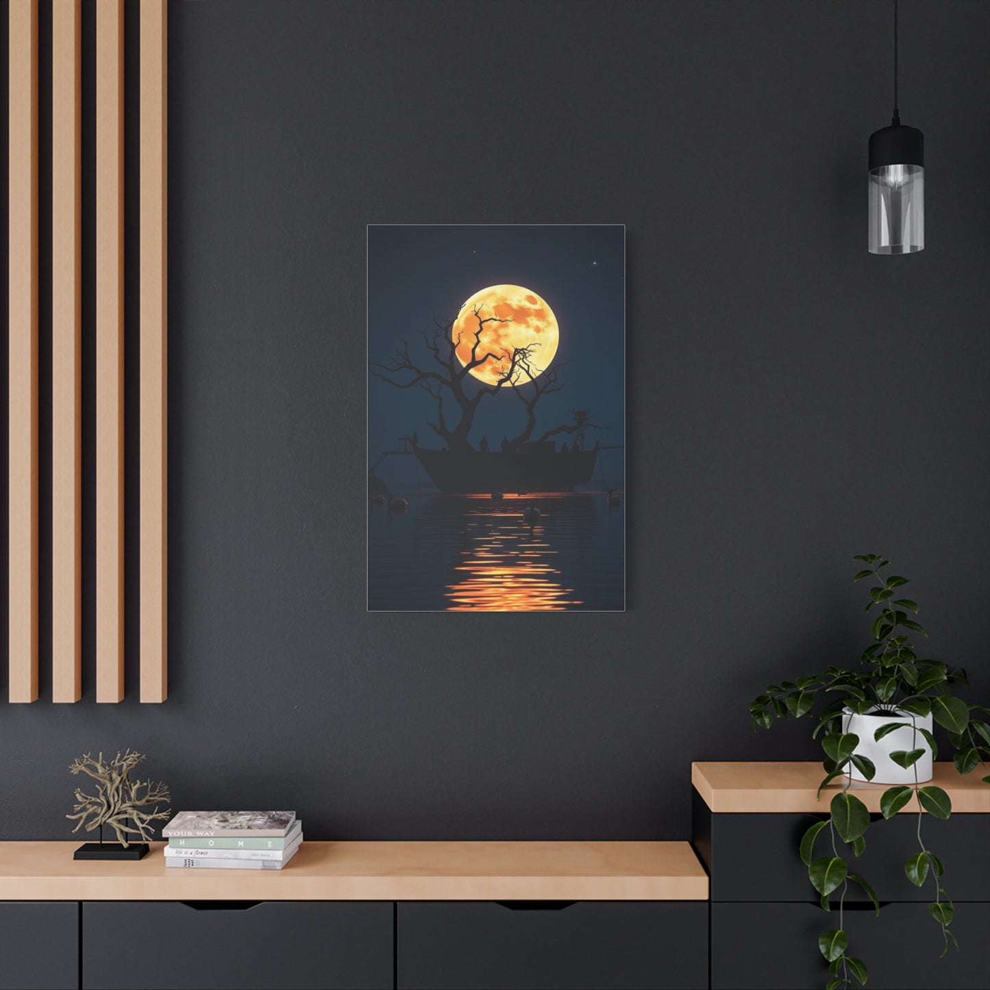 Supreme Full Moon Art Collection Wall Art & Canvas Print