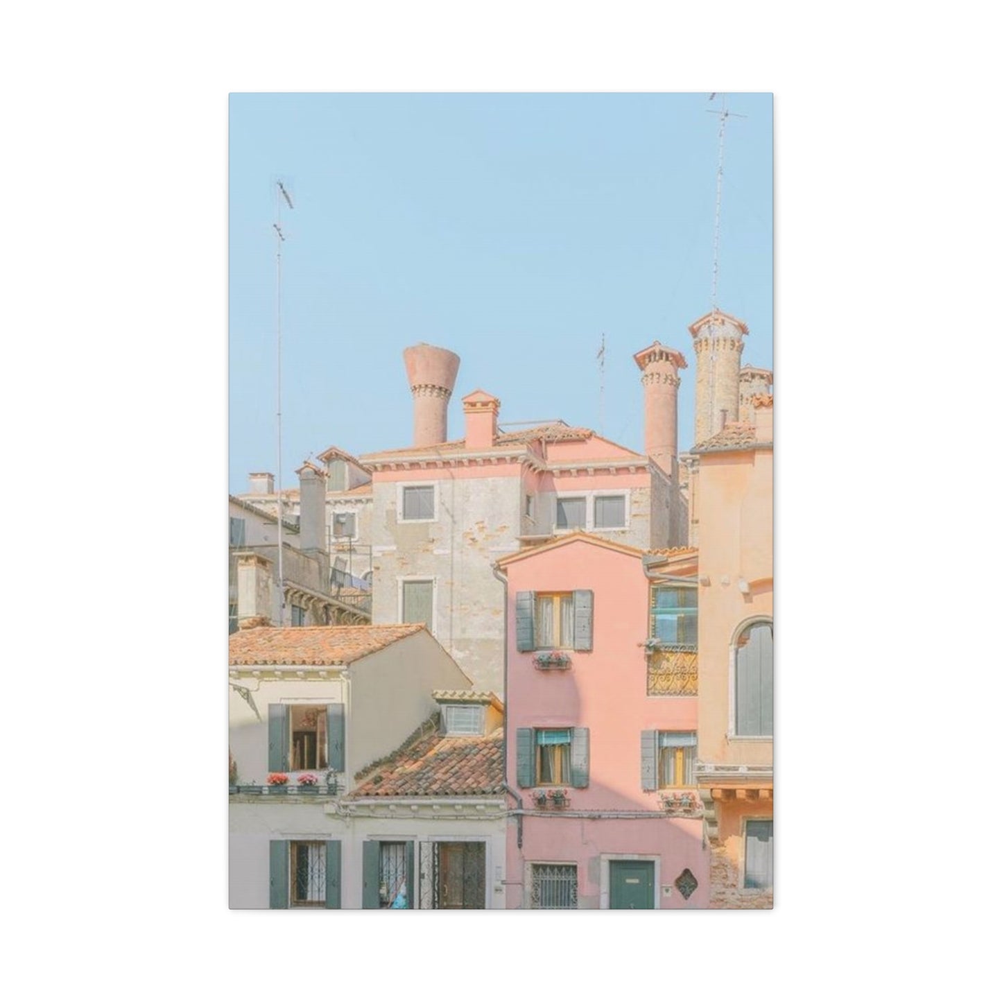 Colorful Houses Of Spain Wall Art & Canvas Prints