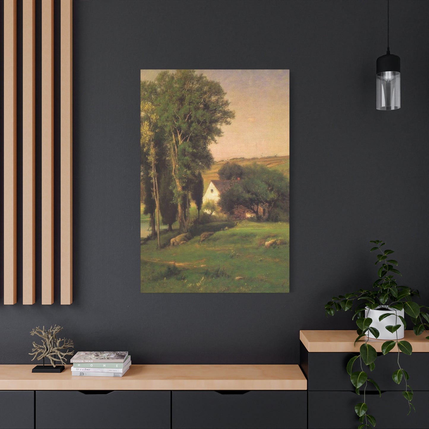 Old Homestead George Inness Wall Art & Canvas Prints