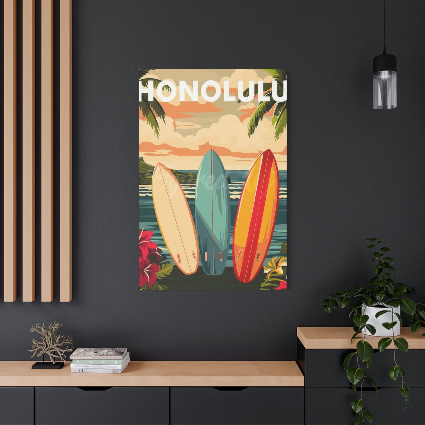Honolulu Hawaii Wall Art & Canvas Prints