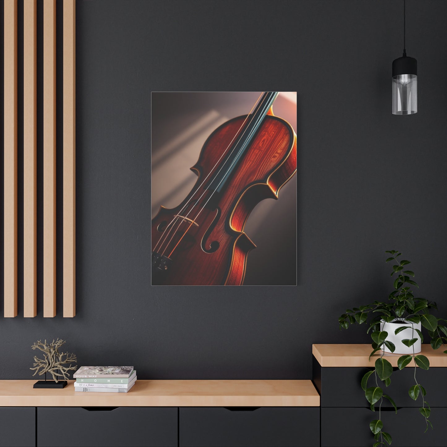 Violin Art Refined Canvas Wall Art & Canvas Print