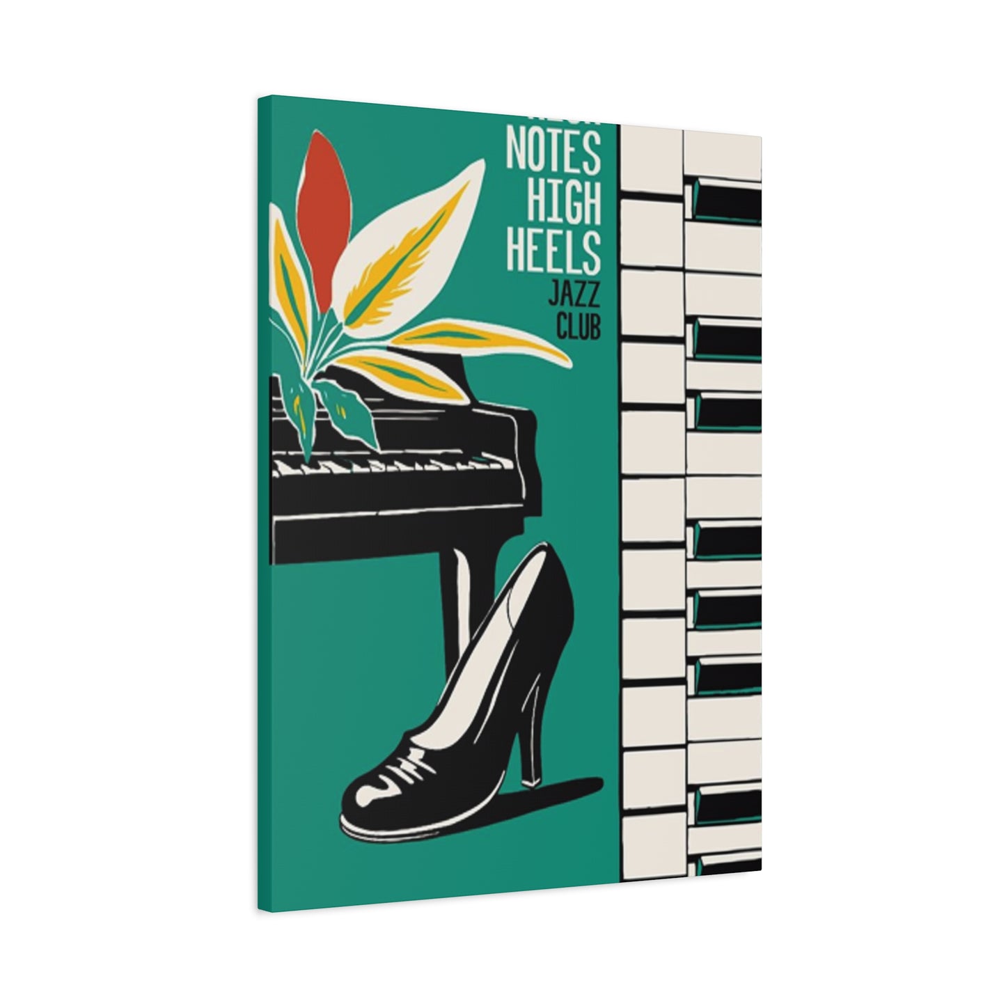 High Notes High Heels Wall Art & Canvas Prints