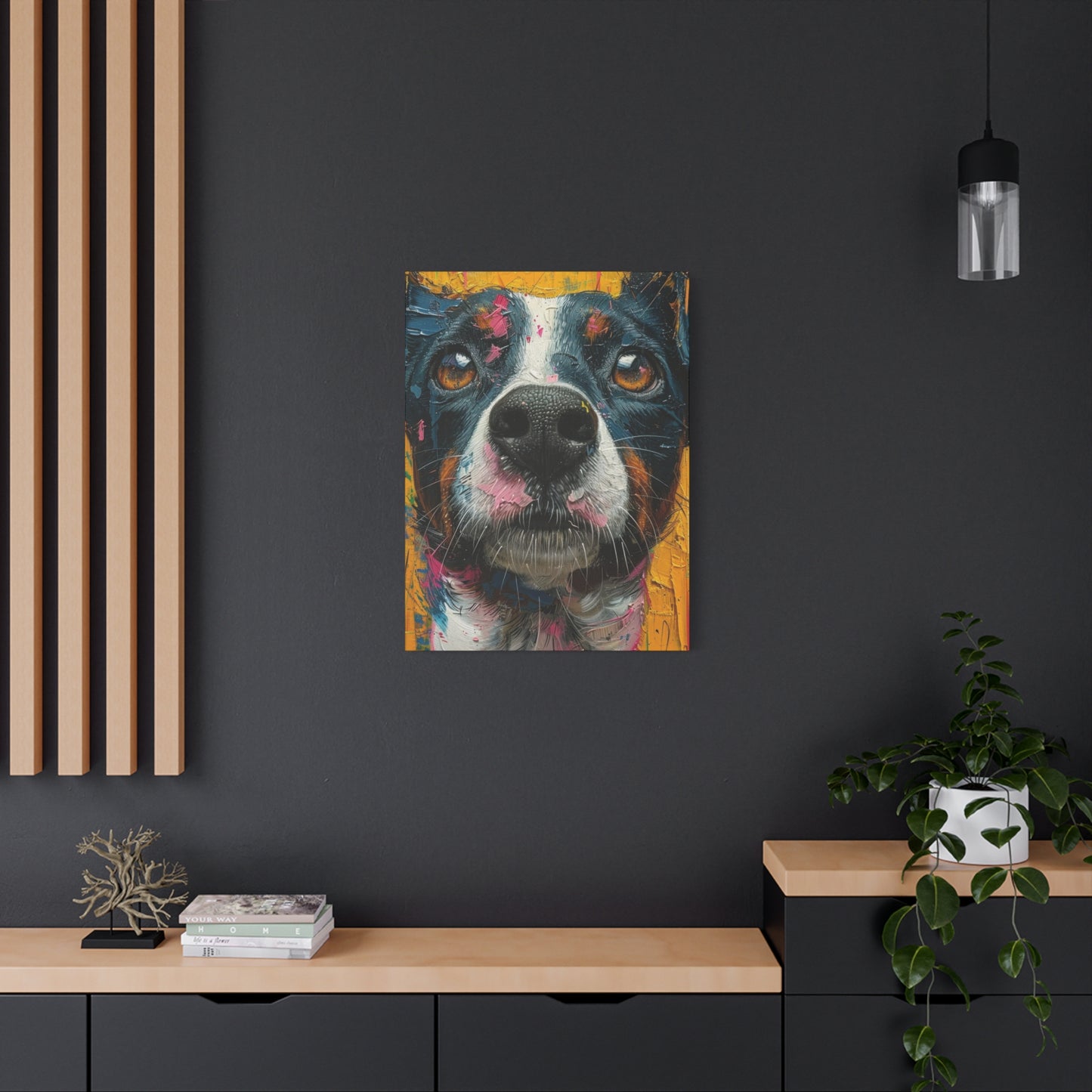 Dog Face Closeup Wall Art & Canvas Prints