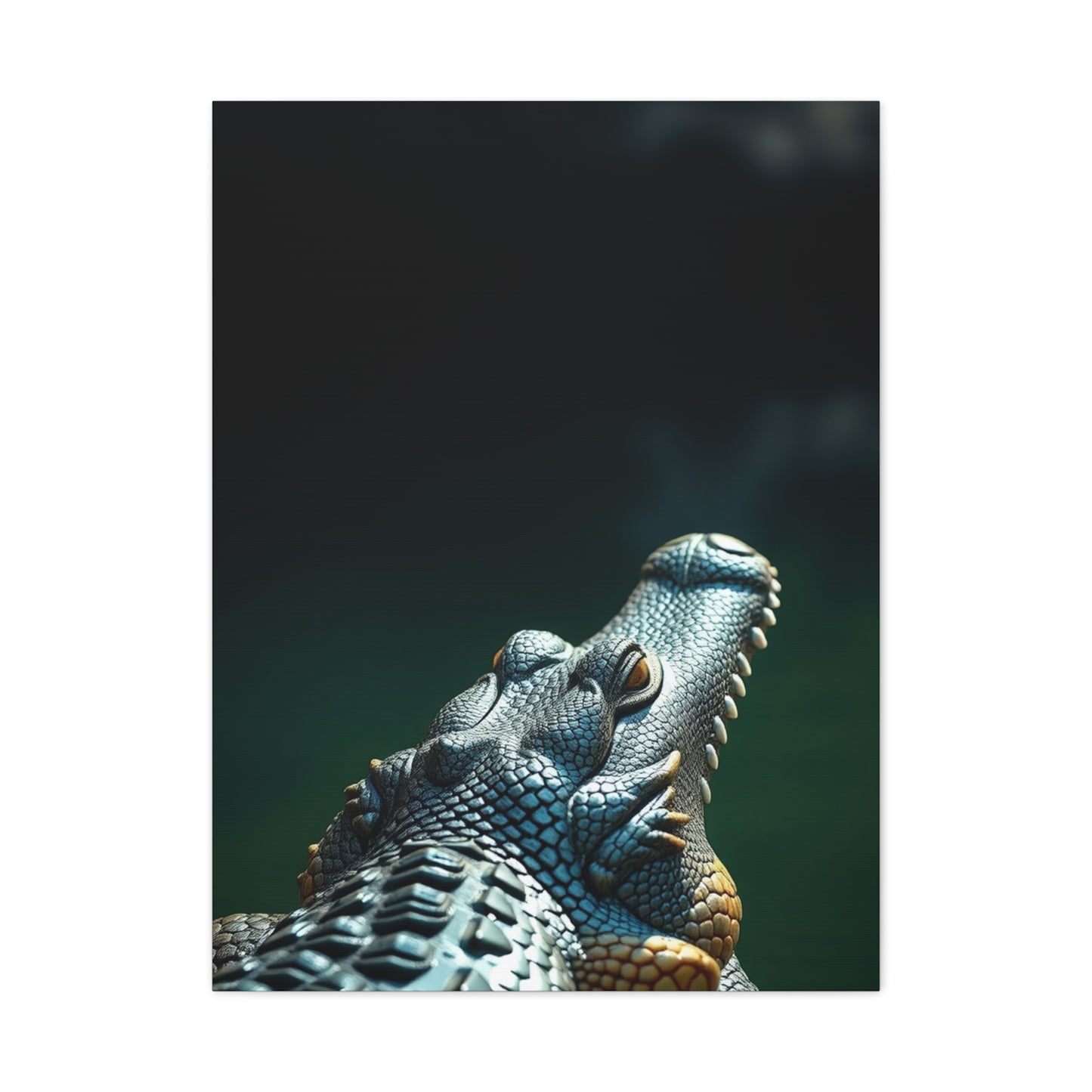 Elite Crocodile & Alligator Art Vision Wall Art & Canvas Print