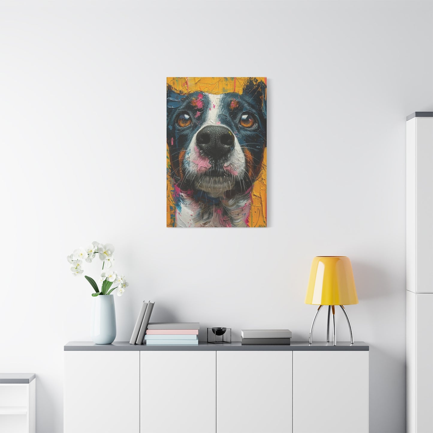 Dog Face Closeup Wall Art & Canvas Prints