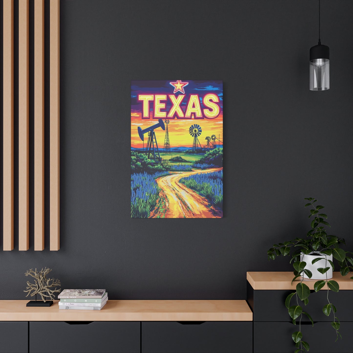 Texas Landscape Painting Wall Art & Canvas Prints