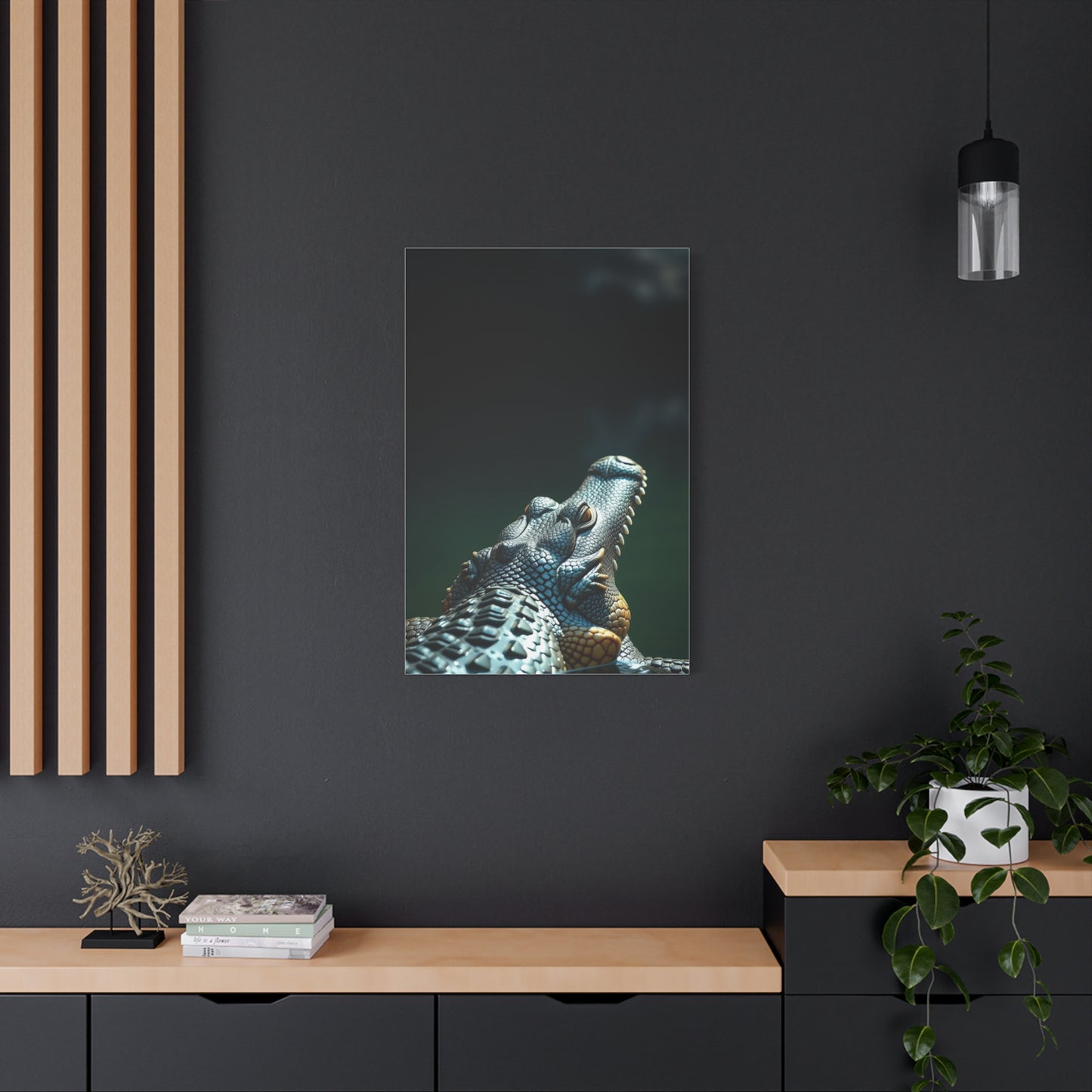 Elite Crocodile & Alligator Art Vision Wall Art & Canvas Print