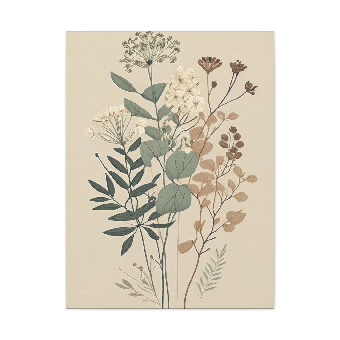 Plant Soft Paint Wall Art & Canvas Prints