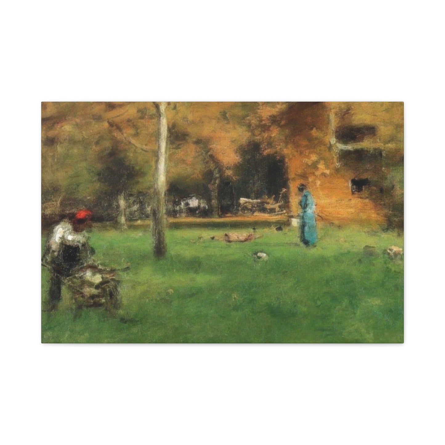 The Old Barn George Inness Wall Art & Canvas Prints
