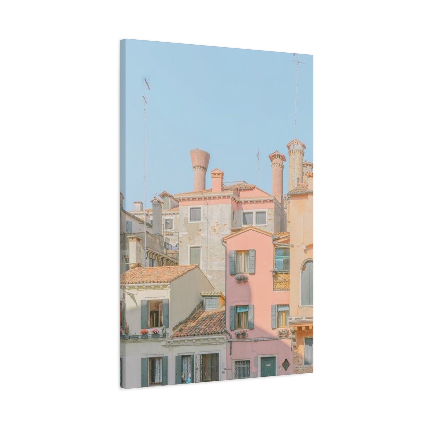 Colorful Houses Of Spain Wall Art & Canvas Prints