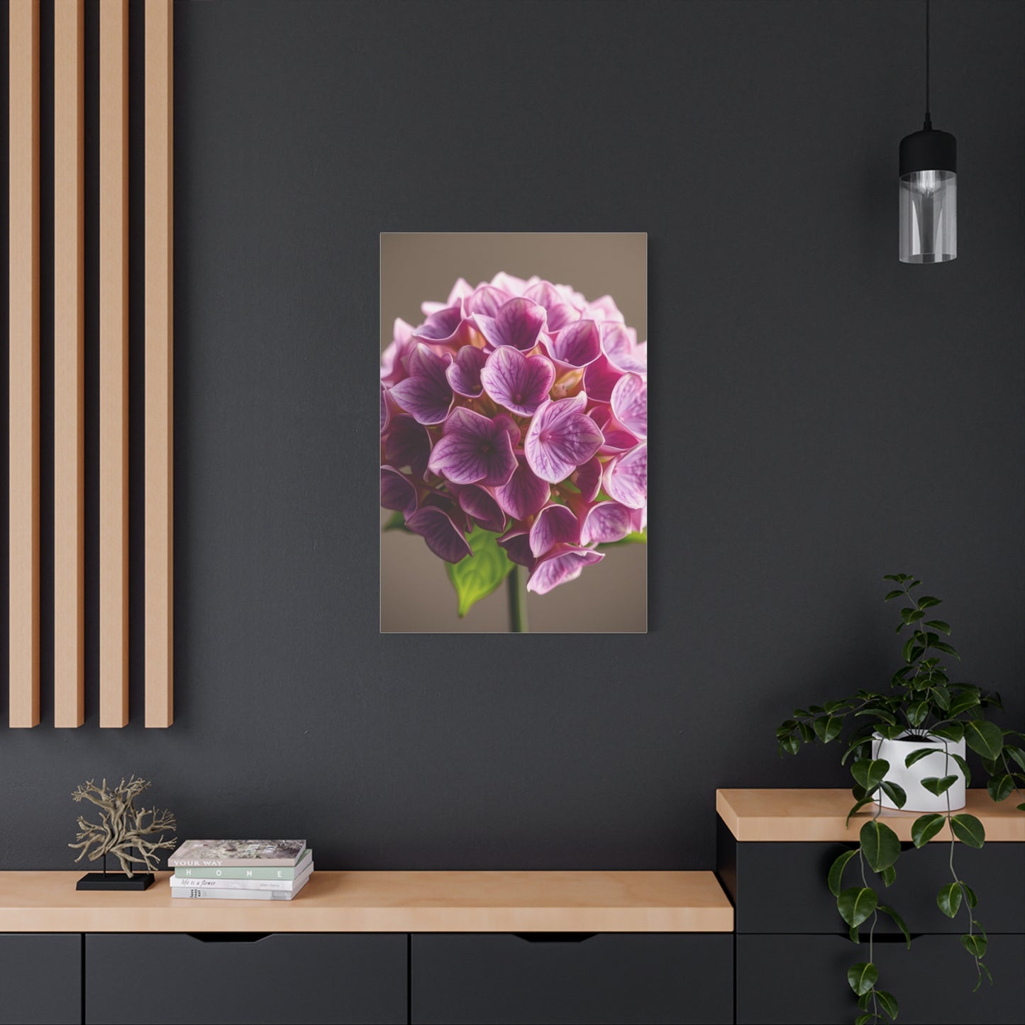 Collection Hydrangea Flower Art Art Wall Art & Canvas Print