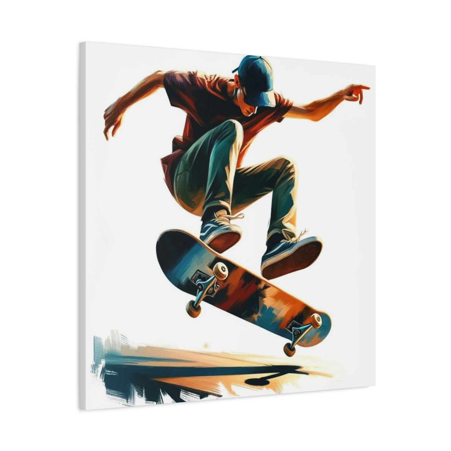 Skateboard Graffiti Wall Art & Canvas Prints