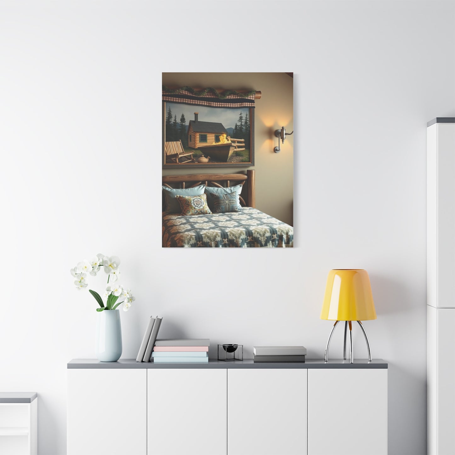 Vision Cabin & Lodge Decor Art Art Wall Art & Canvas Print