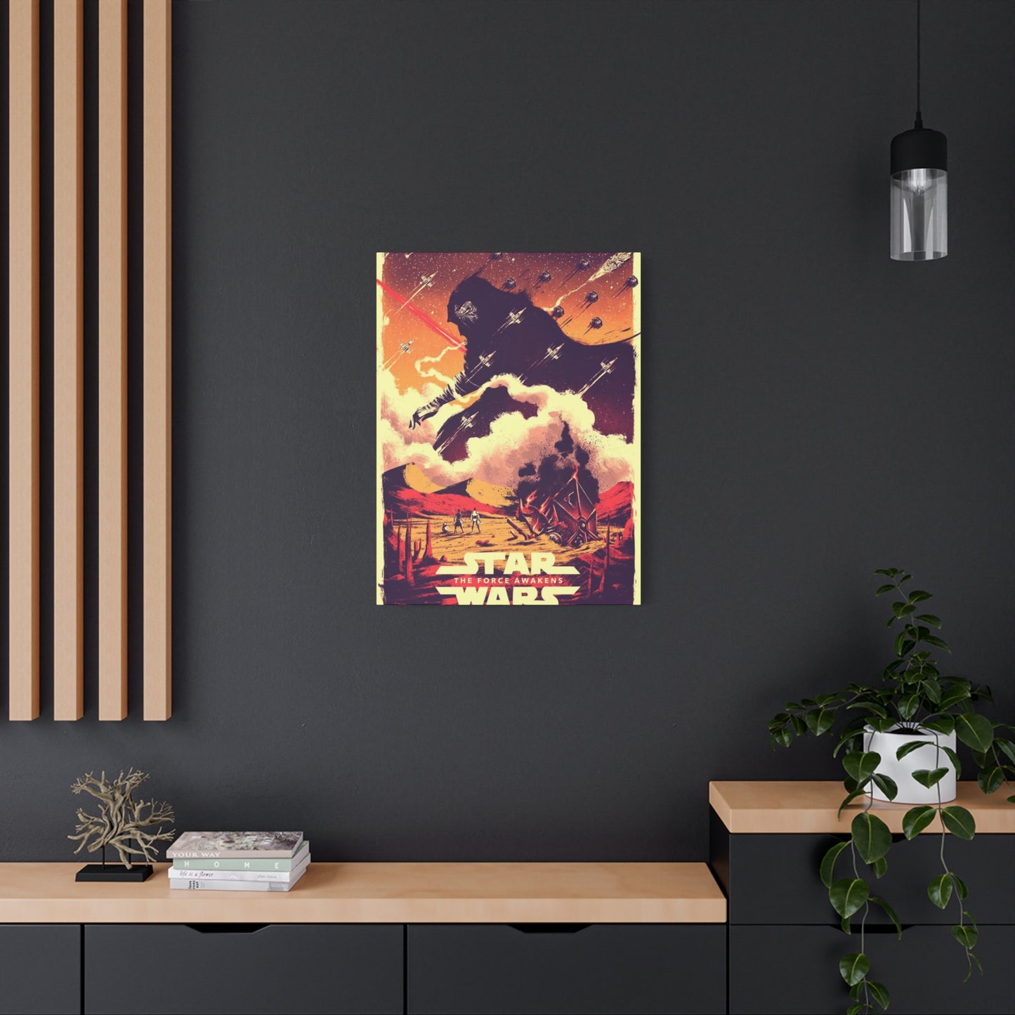 The Force Awaken Poster Wall Art & Canvas Prints