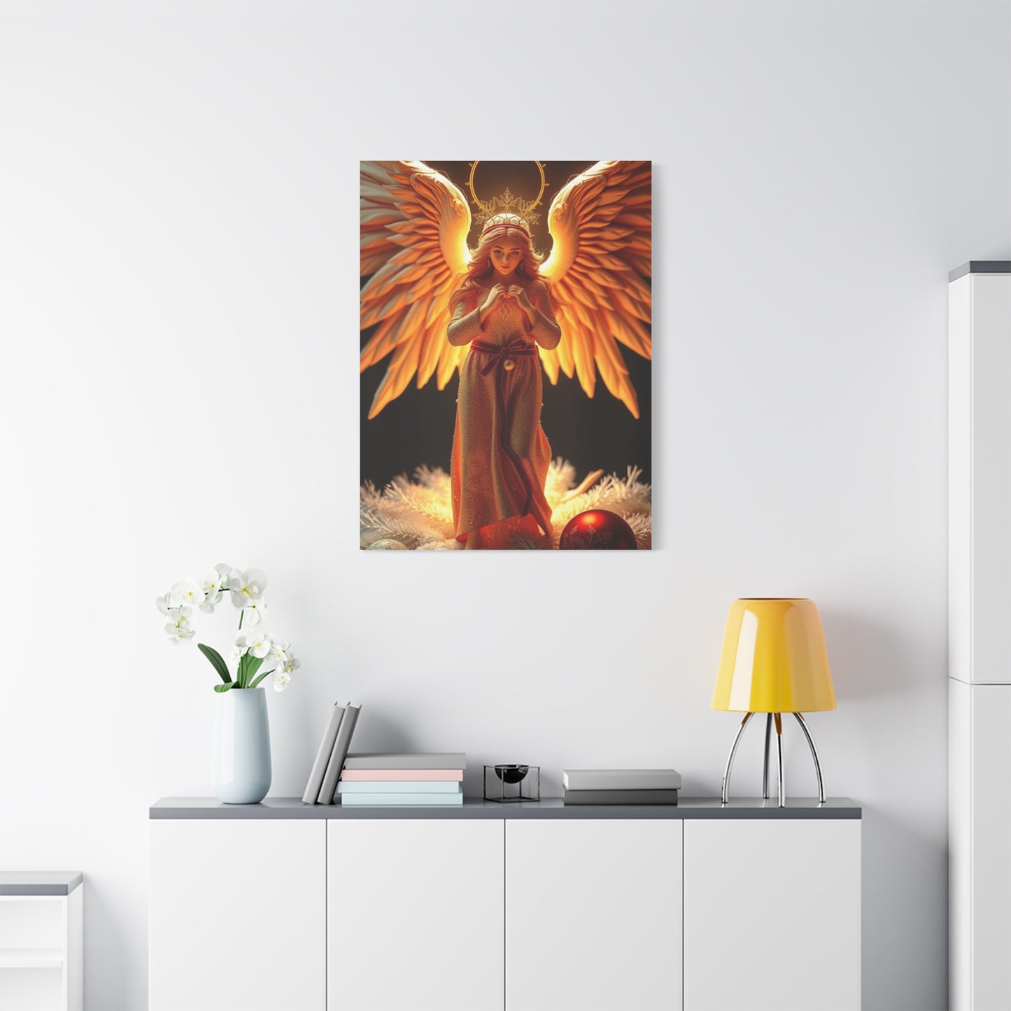 Elite Christmas Angel Art Vision Wall Art & Canvas Print