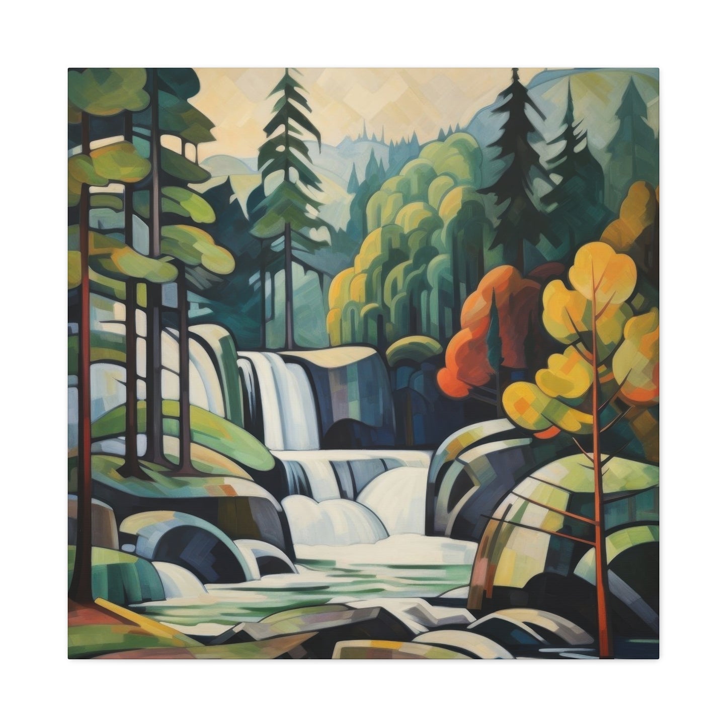Deconstructed Falls 12 Wall Art & Canvas Prints