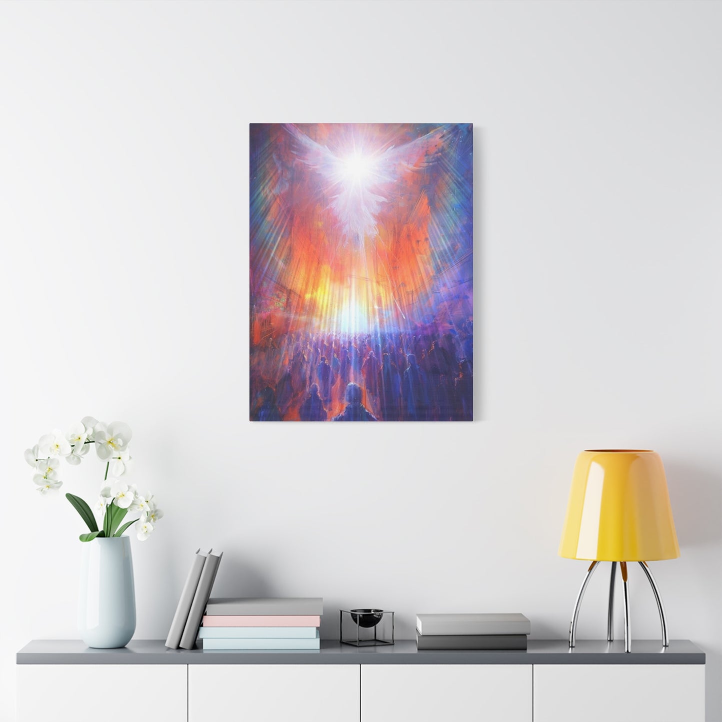 God Light Colorful Wall Art & Canvas Prints