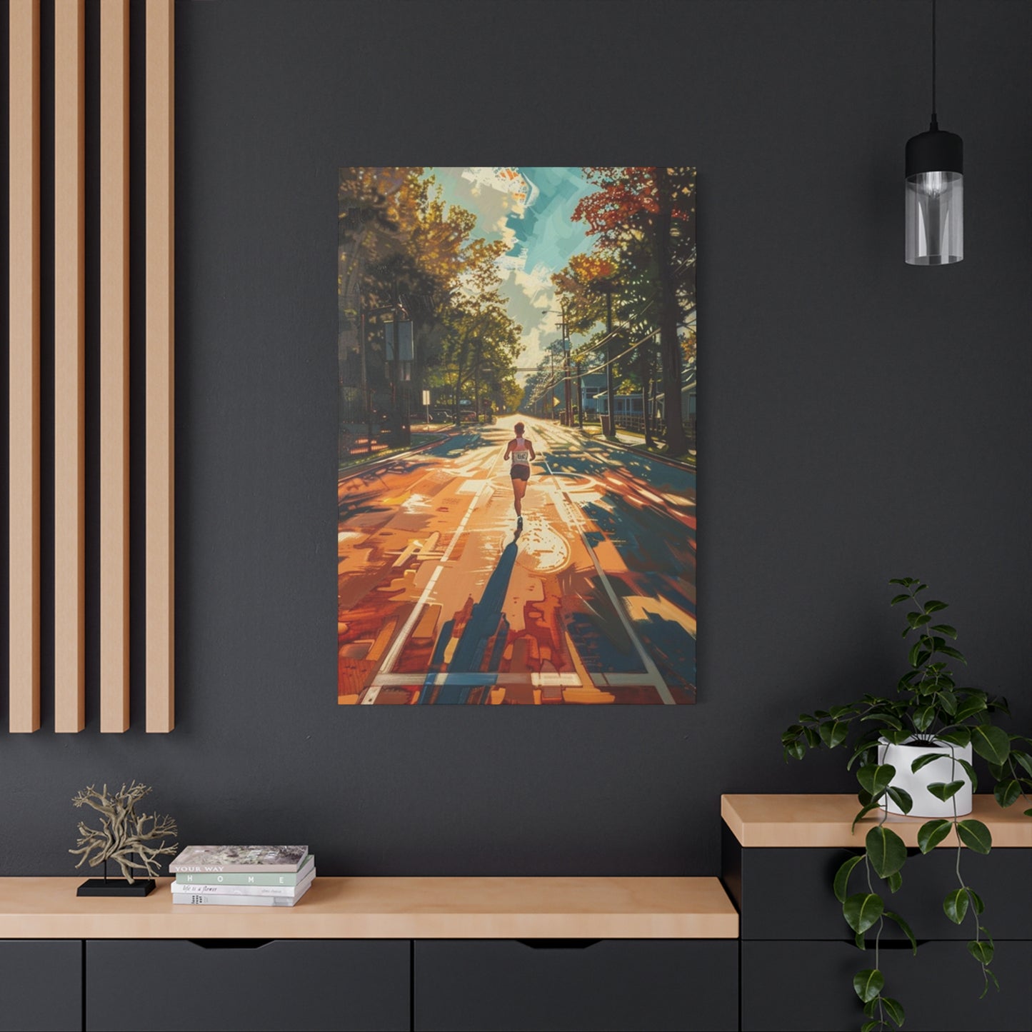 Morning Running Wall Art & Canvas Prints