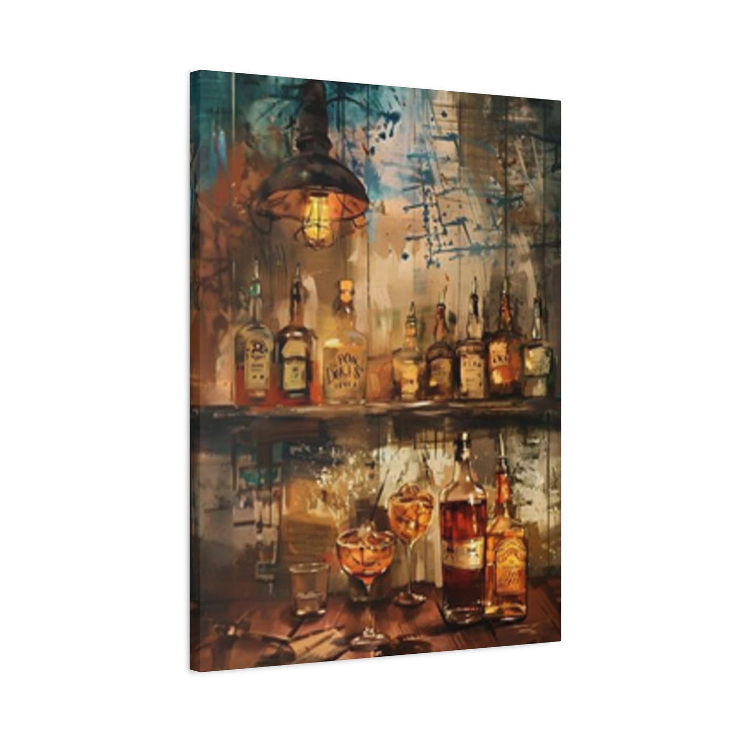 Old Whiskey Bar Wall Art & Canvas Prints