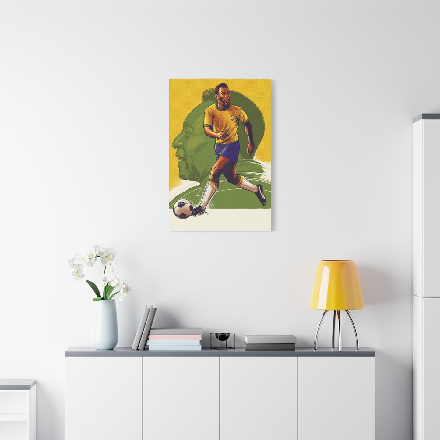 Football Player Poster Wall Art & Canvas Prints