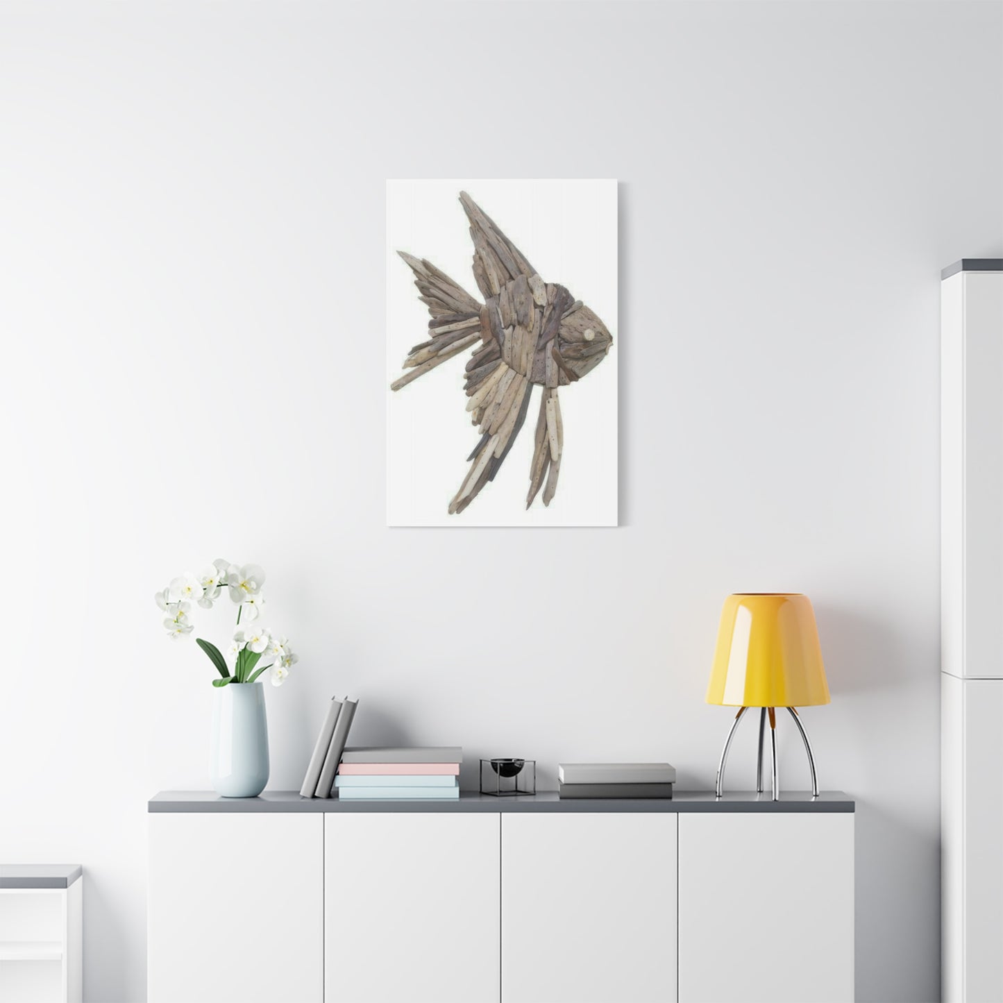 Driftwood Fish 2 Wall Art & Canvas Prints