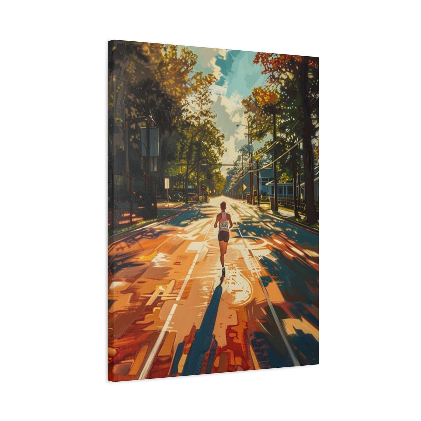 Morning Running Wall Art & Canvas Prints