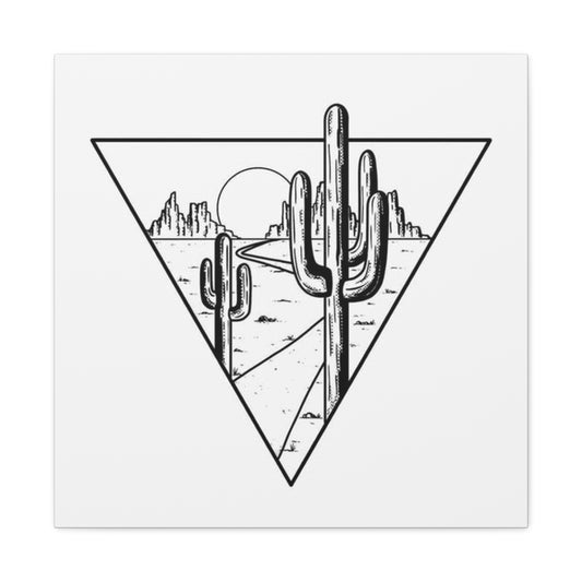 Texas Landscape Drawing Wall Art & Canvas Prints