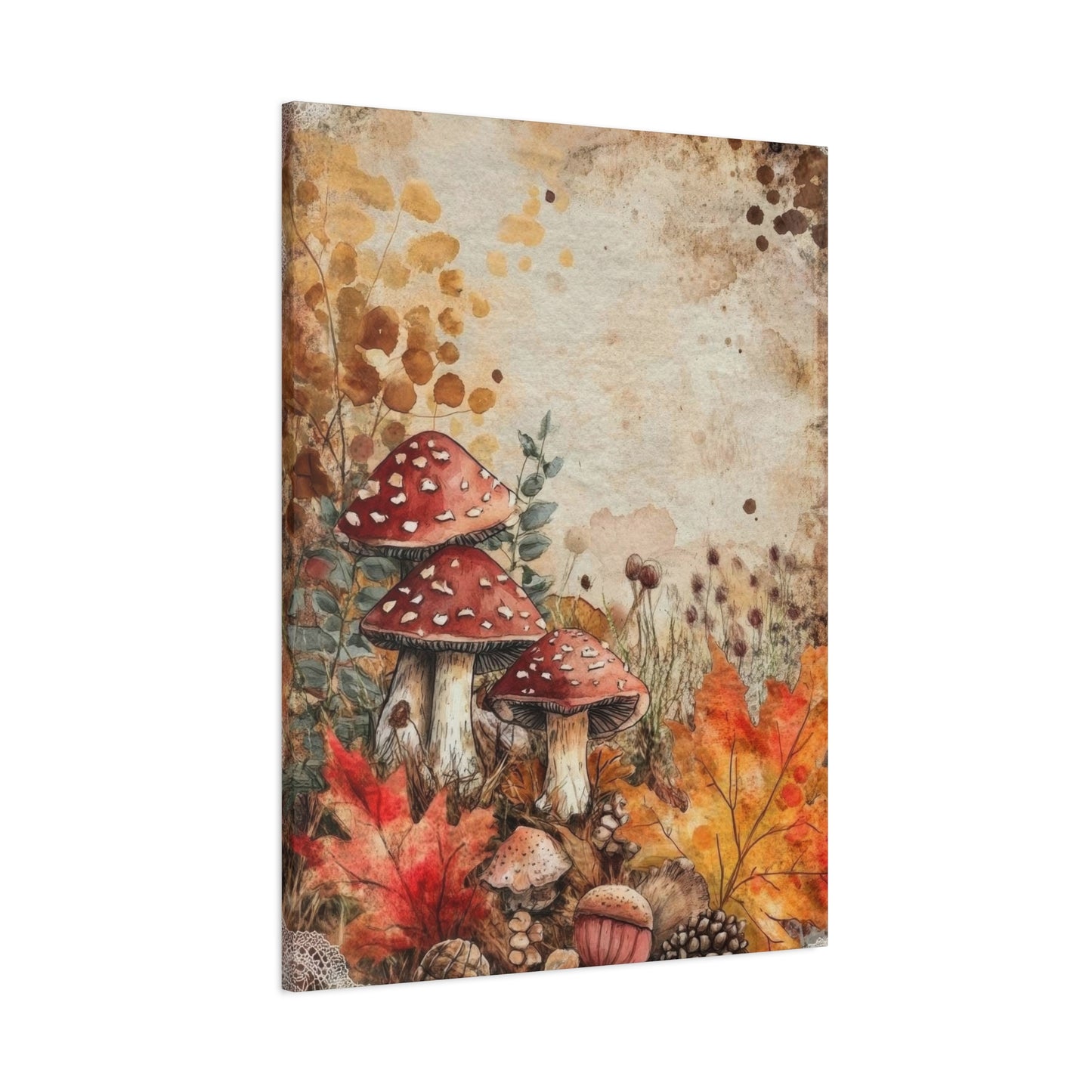 Mushroom Earthy Wall Art & Canvas Prints