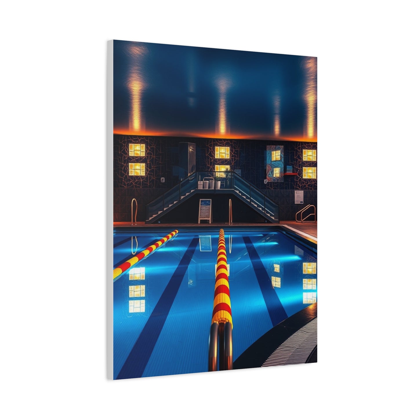 Supreme Swimming Pool Art Collection Wall Art & Canvas Print