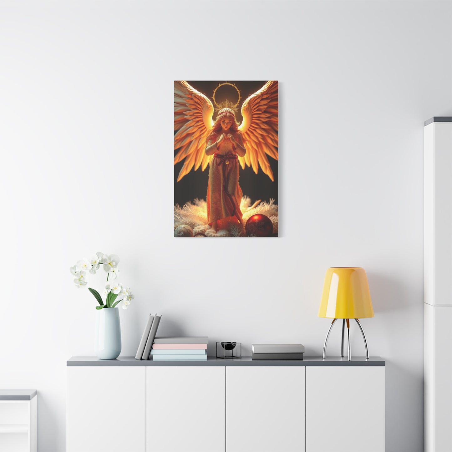 Elite Christmas Angel Art Vision Wall Art & Canvas Print