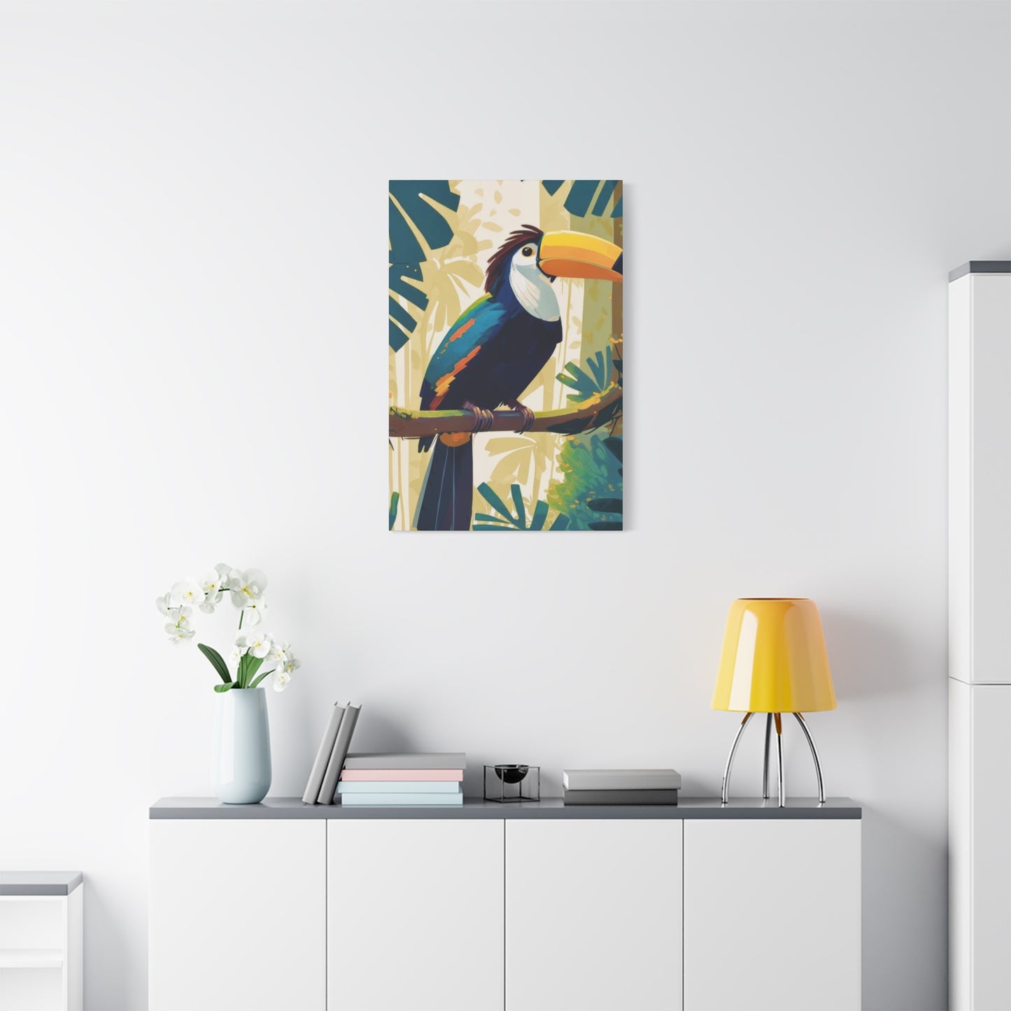 Toucan Portrait Deco Wall Art & Canvas Prints