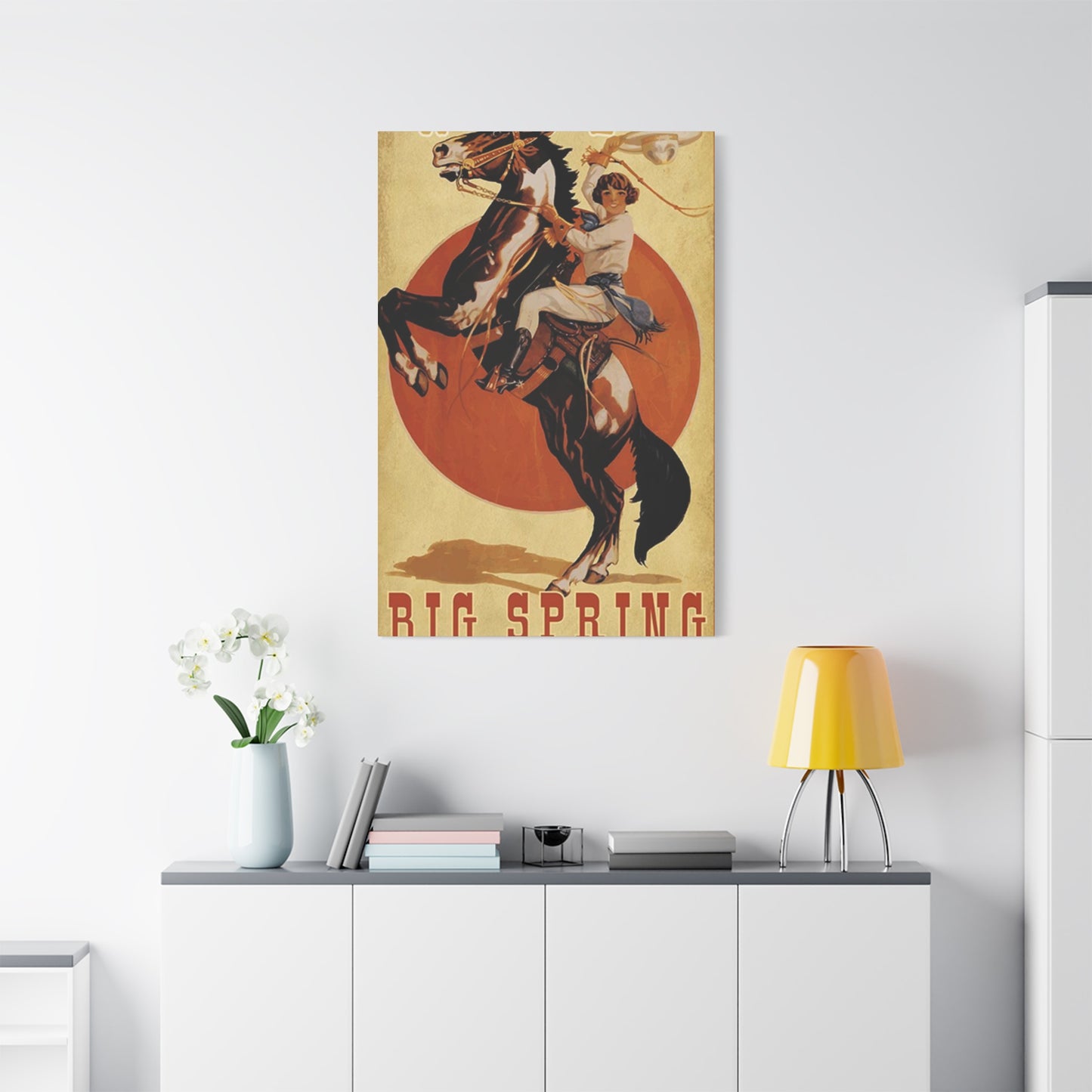 Girl Riding Horse Poster Wall Art & Canvas Prints