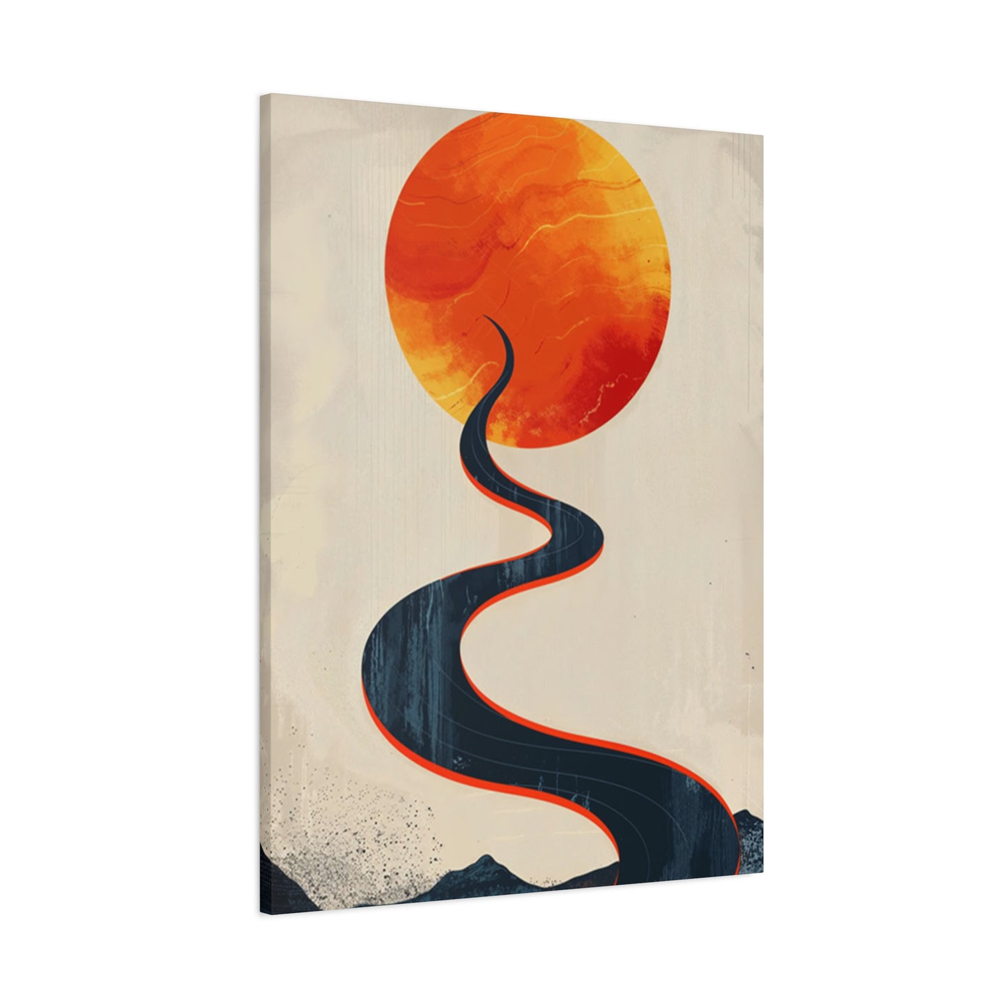 Road To Moon Wall Art & Canvas Prints