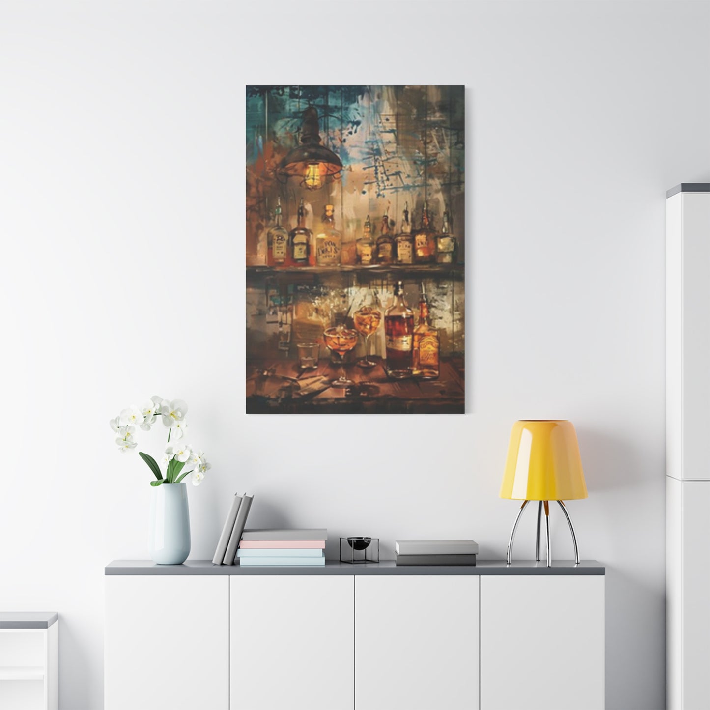 Old Whiskey Bar Wall Art & Canvas Prints