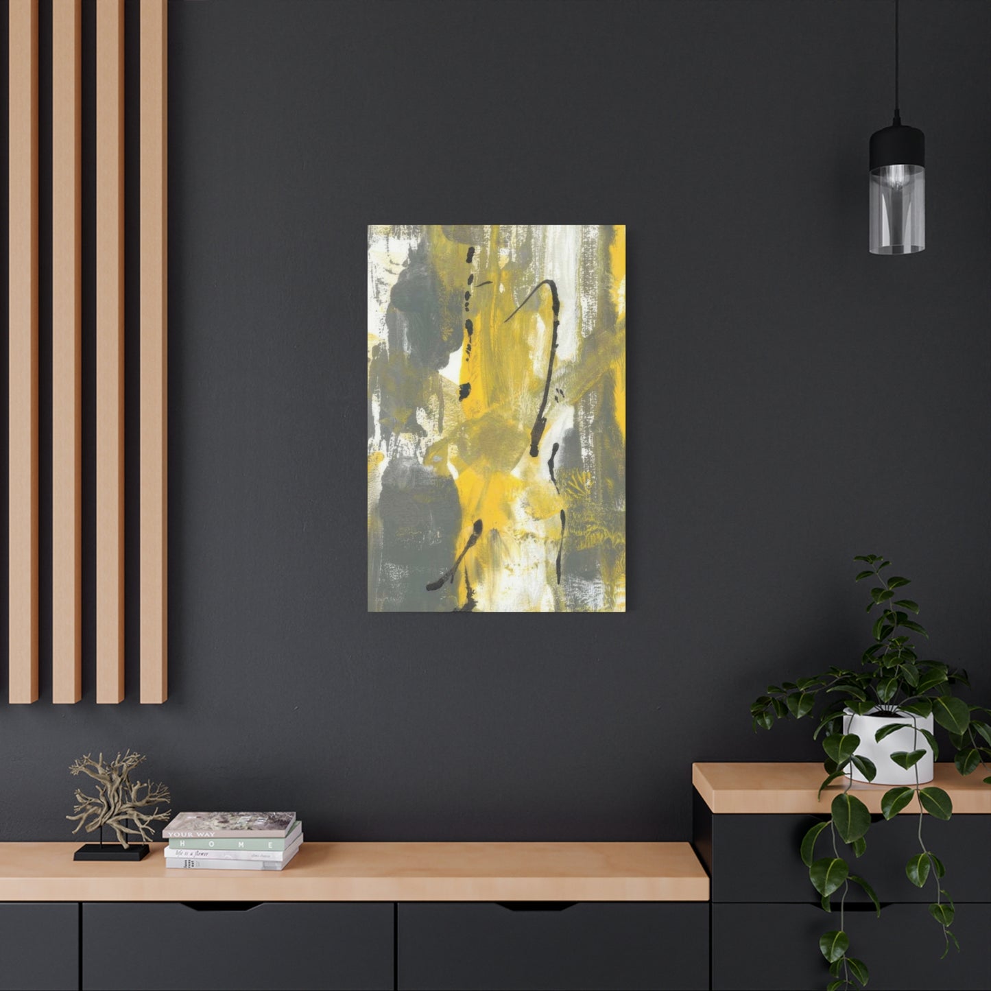 Joyce Combs Grey Movement 2 Wall Art & Canvas Prints
