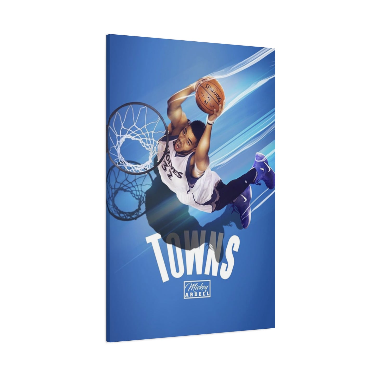 Towns Basketball Poster Wall Art & Canvas Prints