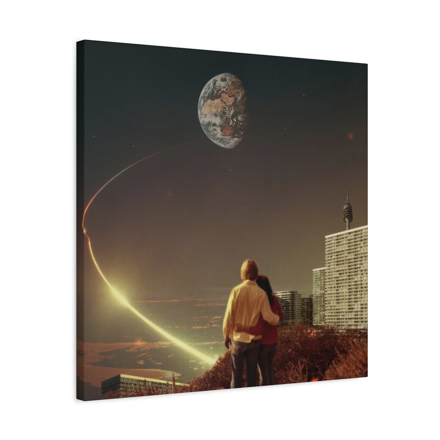 Frank Moth We Used To Live There Too Wall Art & Canvas Prints