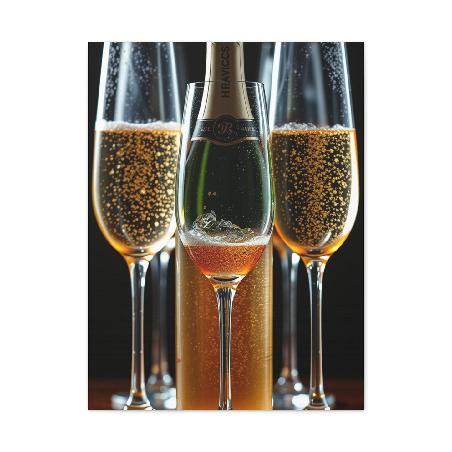 Vision Champagne Art Art Wall Art & Canvas Print