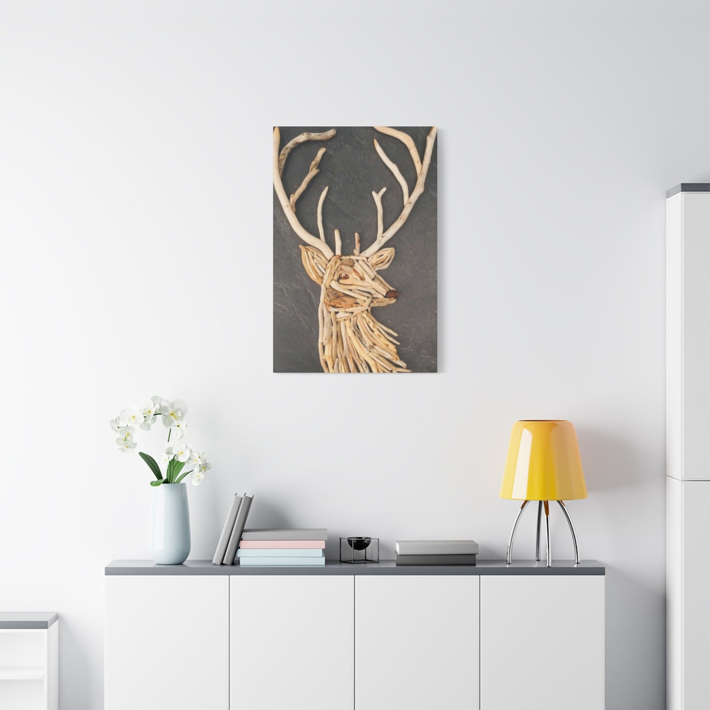 Driftwood Deer Wall Art & Canvas Prints
