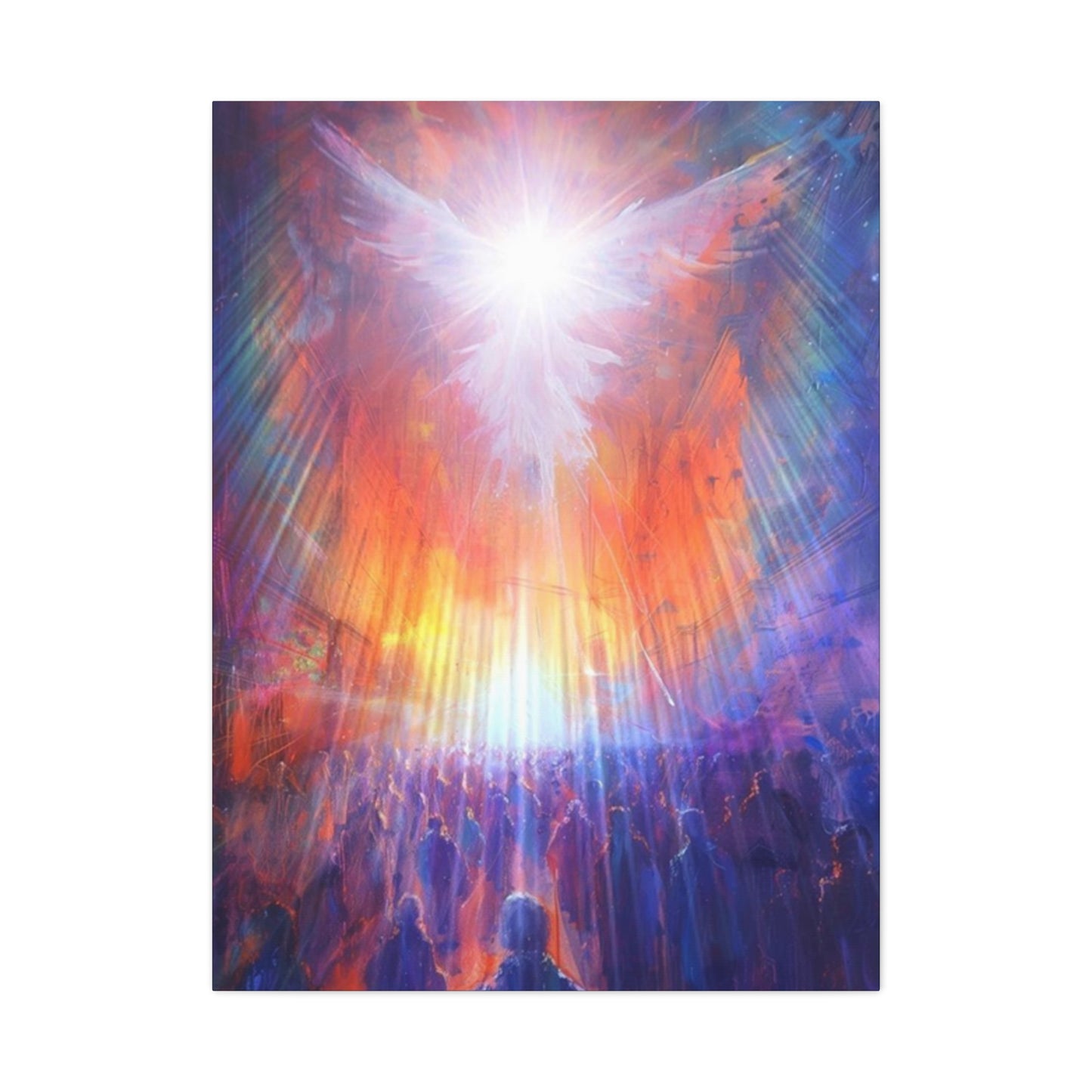 God Light Colorful Wall Art & Canvas Prints