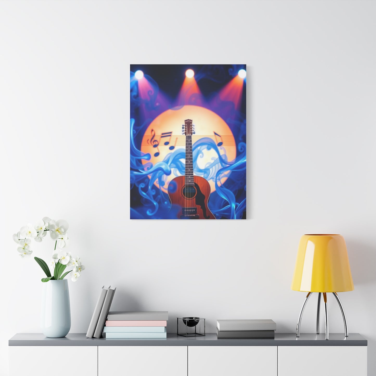 Blue Music Art Supreme Gallery Wall Art & Canvas Print