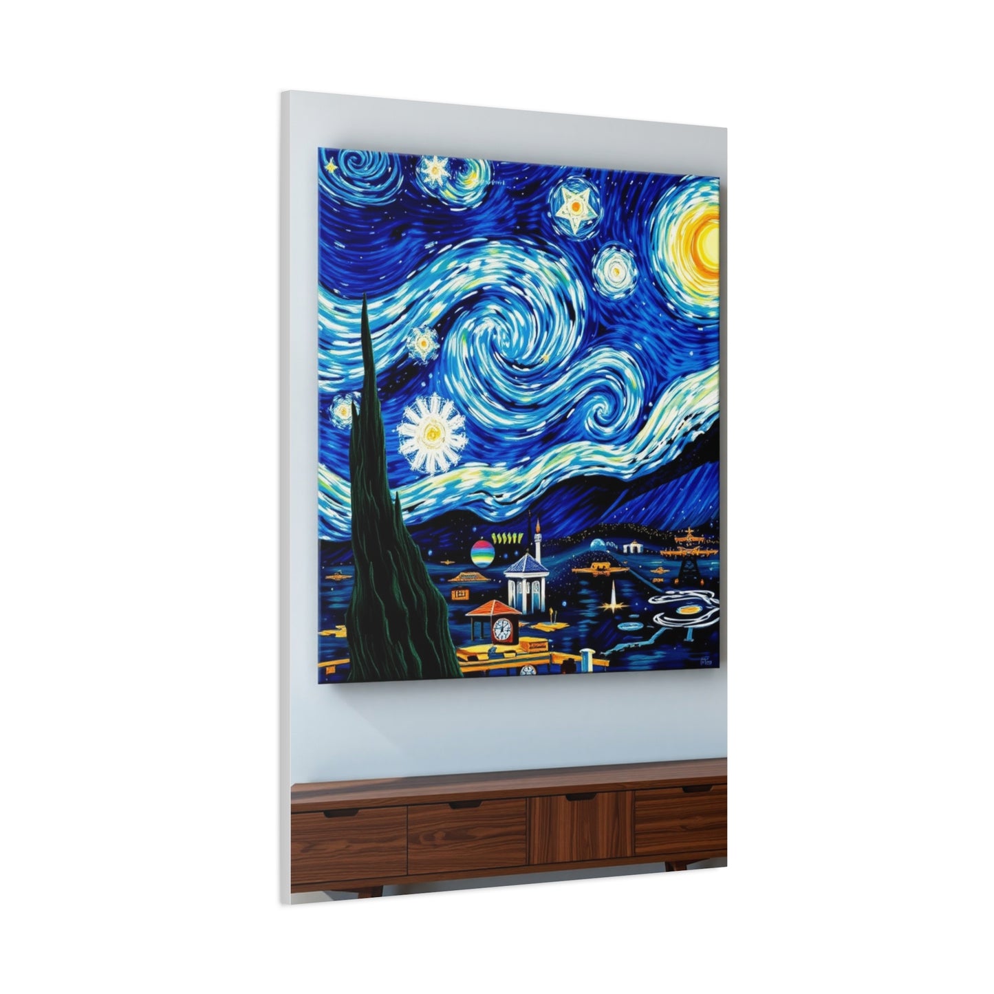 The Starry Night Canvas Art Supreme Gallery Wall Art & Canvas Print